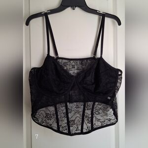 Shein bra corset grunge punk whymsygoth size 4x sexy night out rave fairygoth